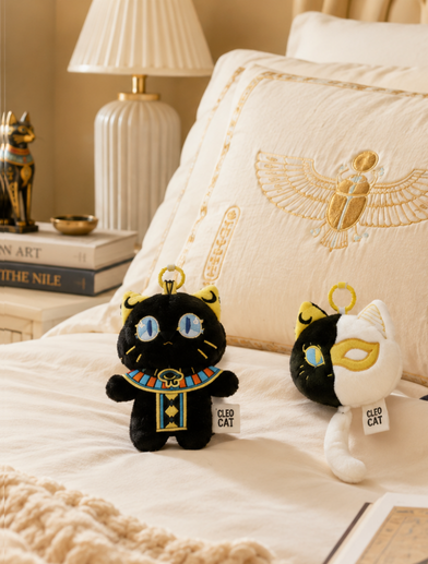 MaskMeow plush charm lifestyle image