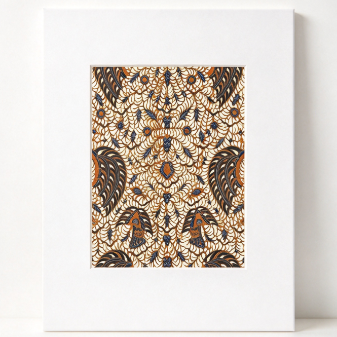 Indonesian Batik Wall Art - Sikoasih