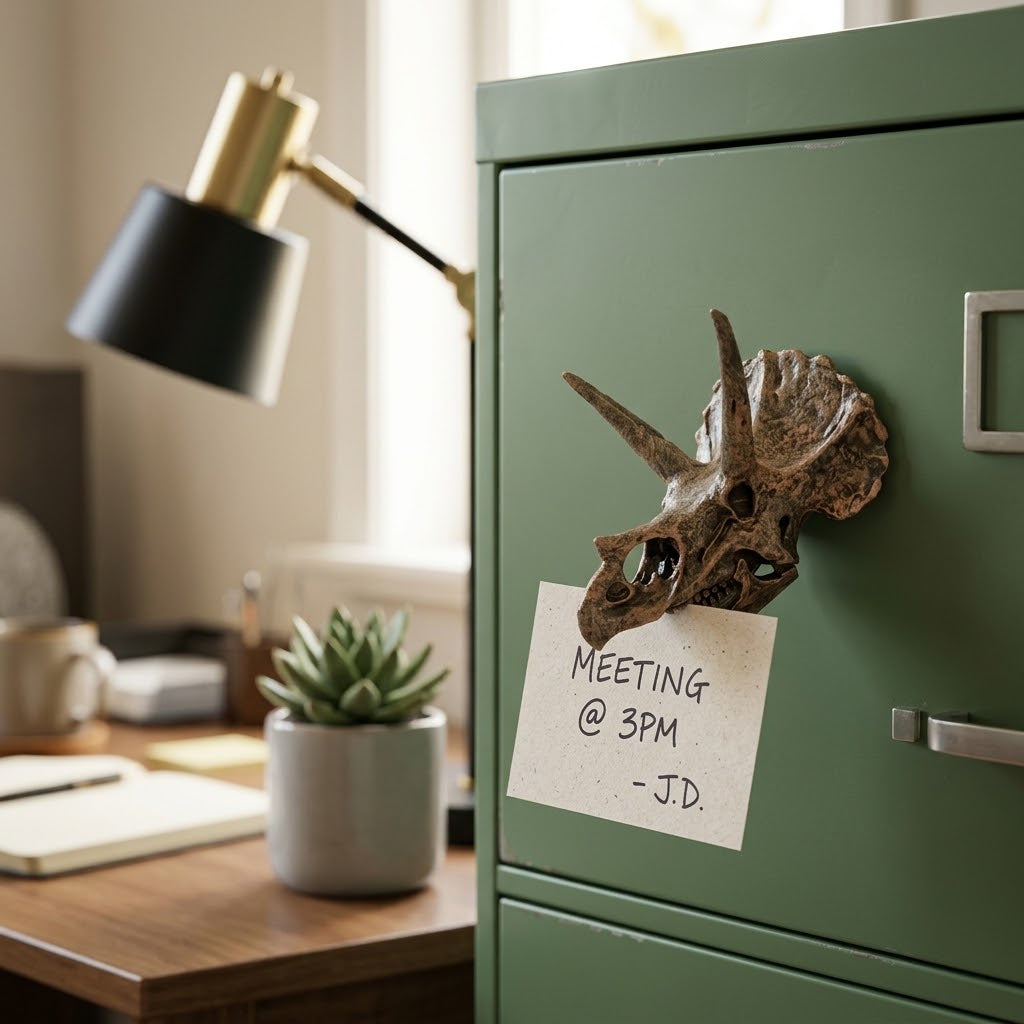 Triceratops Resin Fridge Magnet