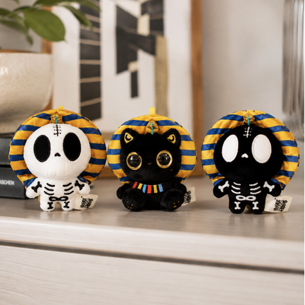 Glow Pharaoh Meow Black - Pharaoh Cat Squishy Plush Mini Charm lifestyle 03