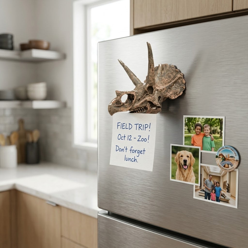 Triceratops Resin Fridge Magnet