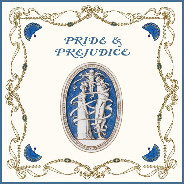Pemberley Cameo silk scarf baseline product image
