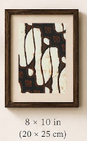 Printed Indonesian Batik Fabric Wall Art - Parang product image