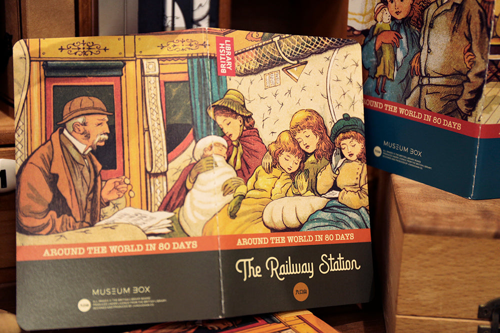 Around The World in 80 days Journal Notebook