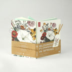 Botanical Hardcover Journal - Blooming Flowers in Spring