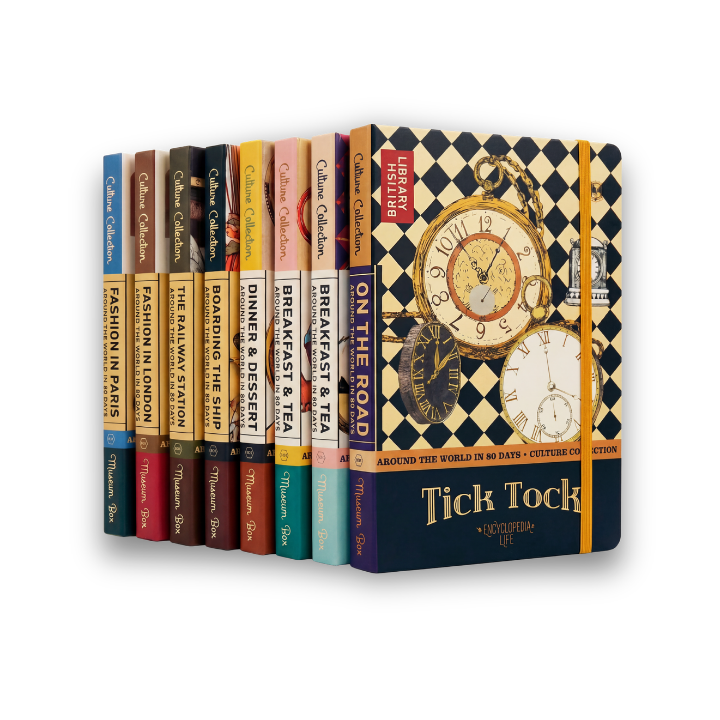 Around The World in 80 days Journal Notebook