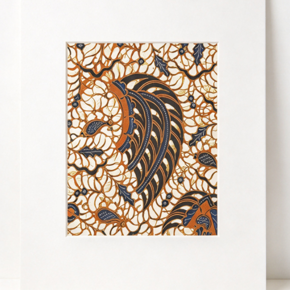 Indonesian Batik Wall Art - Sikoasih