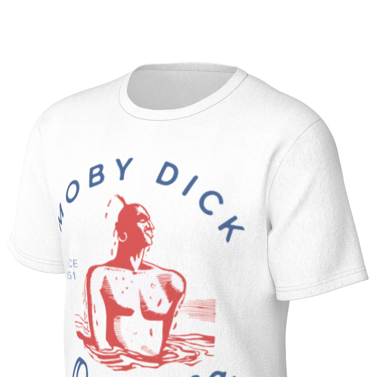 Moby Dick "Queequeg in Water" Premium T-Shirt