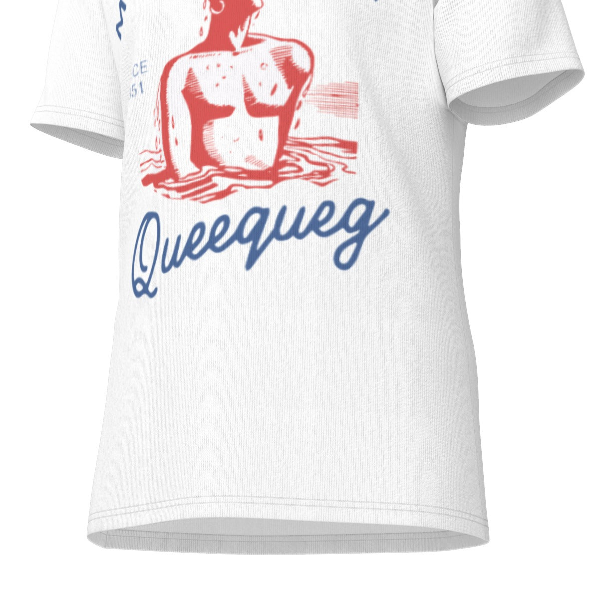 Moby Dick "Queequeg in Water" Premium T-Shirt