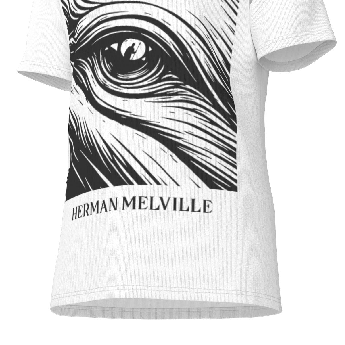 Moby Dick "The Whale's Eye" Premium White T-Shirt