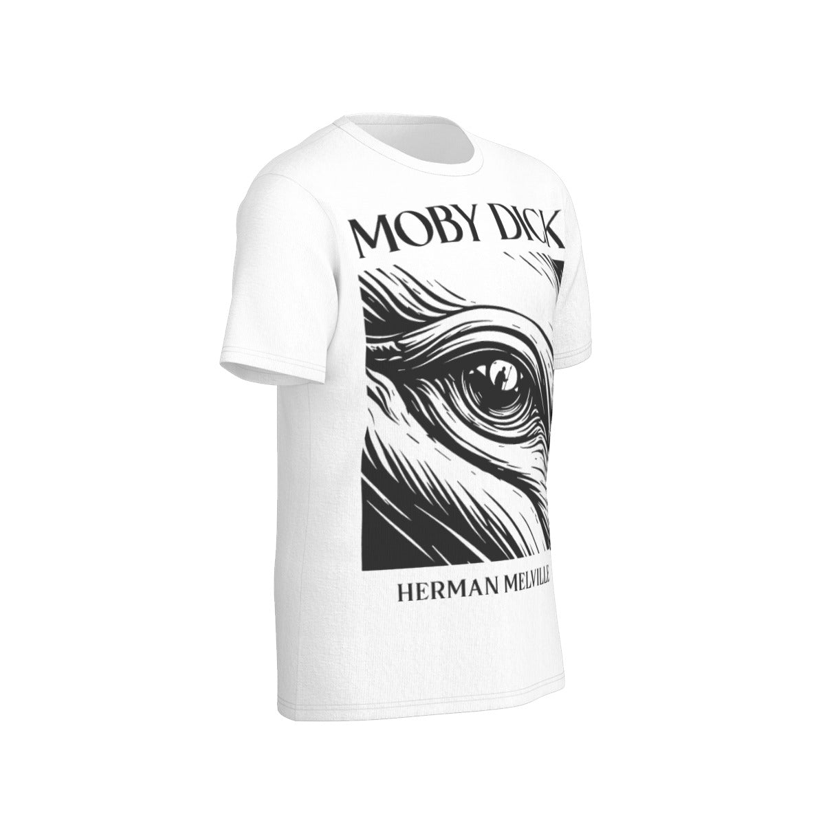Moby Dick "The Whale's Eye" Premium White T-Shirt