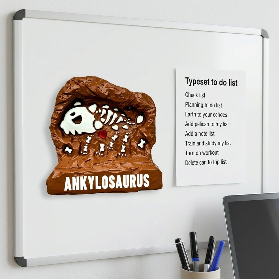 Resin Fridge Magnets - Ankylosaurus