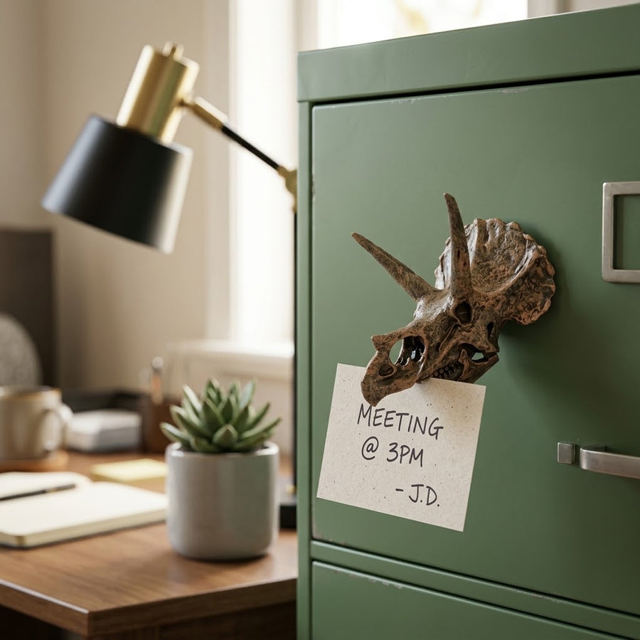 Triceratops Resin Fridge Magnet