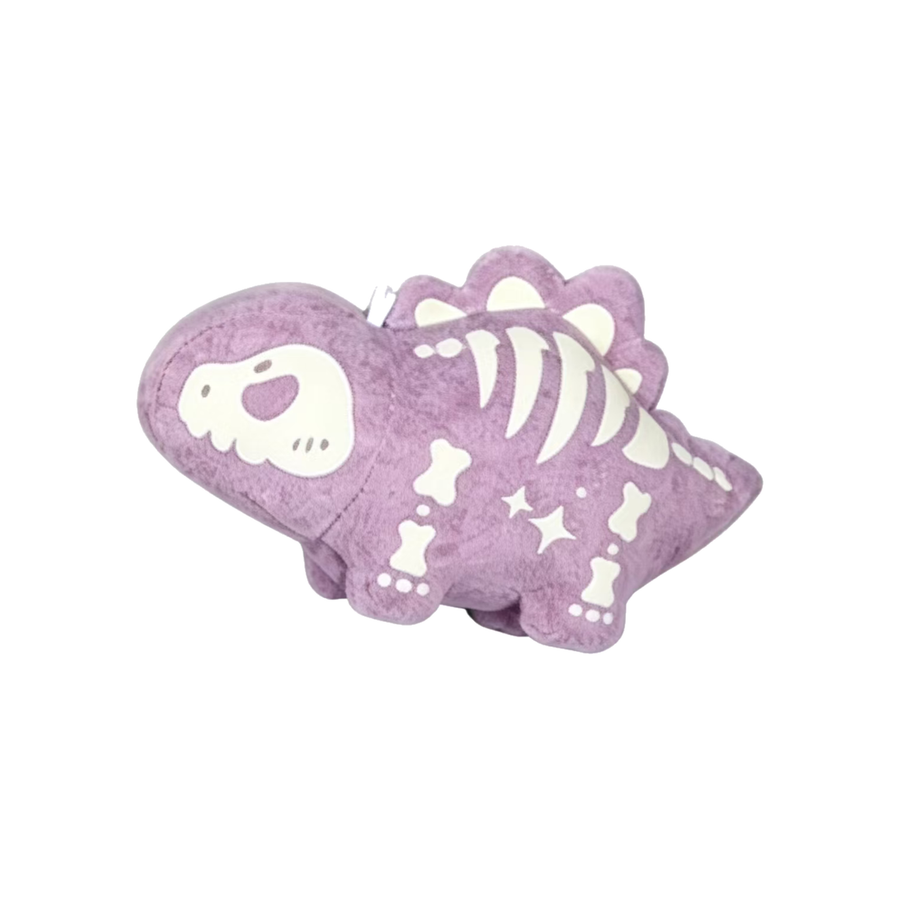 Glow-in-the-Dark Plush Charm — Stegosaurus