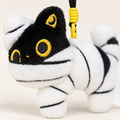 Mummy Meow Stand- Mummy Cat Plush Charm — product detail image
