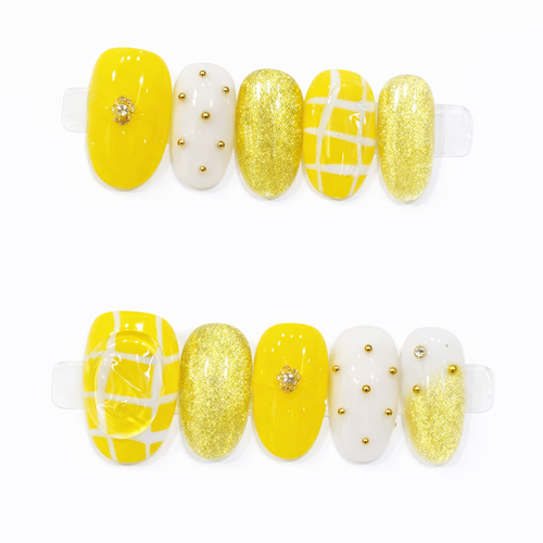 Catherine's Bright Morning Press-On Nails Literary Accessories A Bit of Art CORP