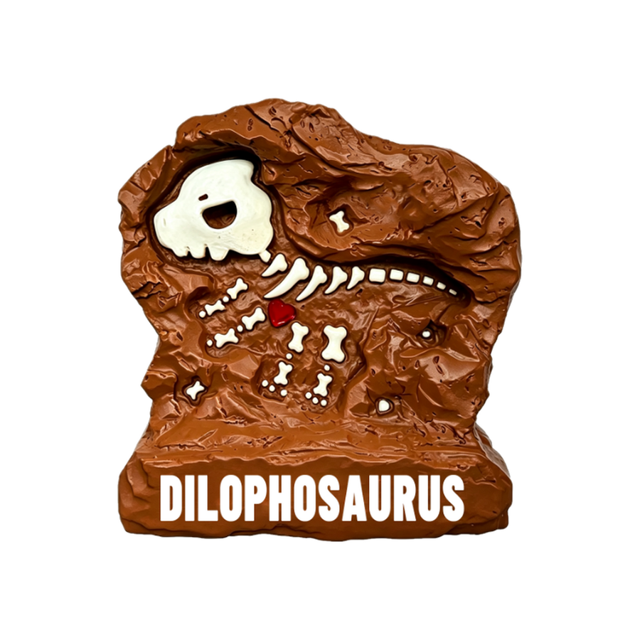 Resin Fridge Magnets - Dilophosaurus