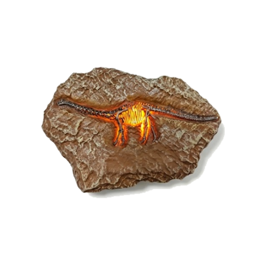 LED Dinosaur Fossil Fridge Magnet - 3.51 x 2.43 in