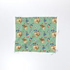 Wizard of Oz L. Frank Baum Emerald City Friends Green Literary Fabric DIY A Bit of Art