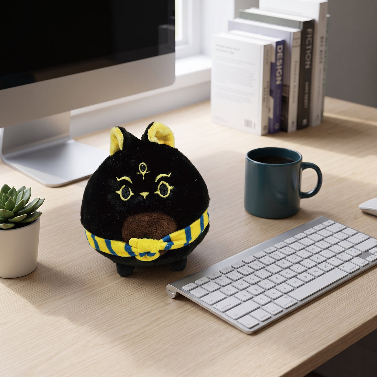 Anubis Squeeze - Anubis-Inspired Squishy Plush Charm