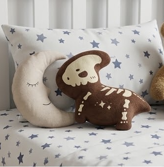 Glow-in-the-Dark Plush Charm — Saurolophus