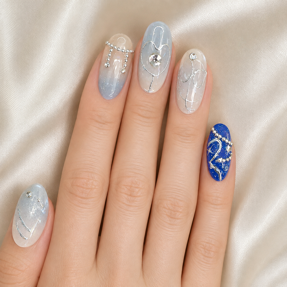 The Midnight Promenade Press-On Nails — Pride and Prejudice Collection lifestyle 04