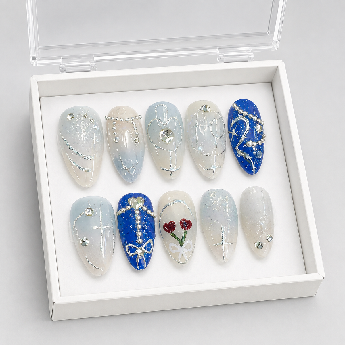 The Midnight Promenade Press-On Nails — Pride and Prejudice Collection other