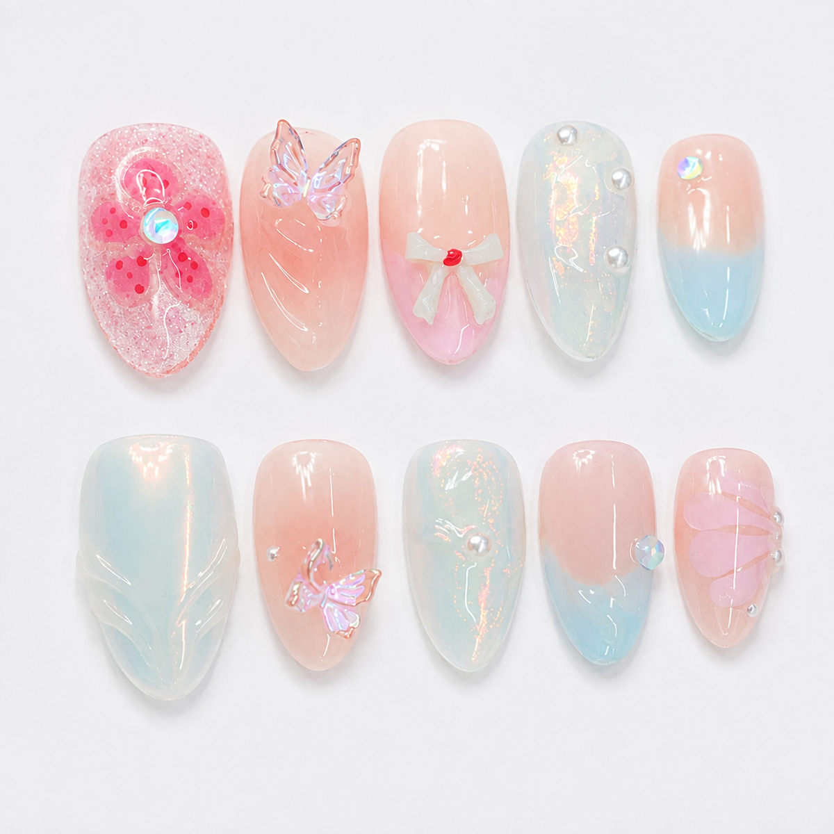 The Sweetest Jane Press-On Nails — Pride and Prejudice Collection baseline