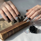 Wuthering Heights (Emily Bronte | The British Library) Mournful Heathcliff Press-On Nails Literary Accessories A Bit of Art CORP