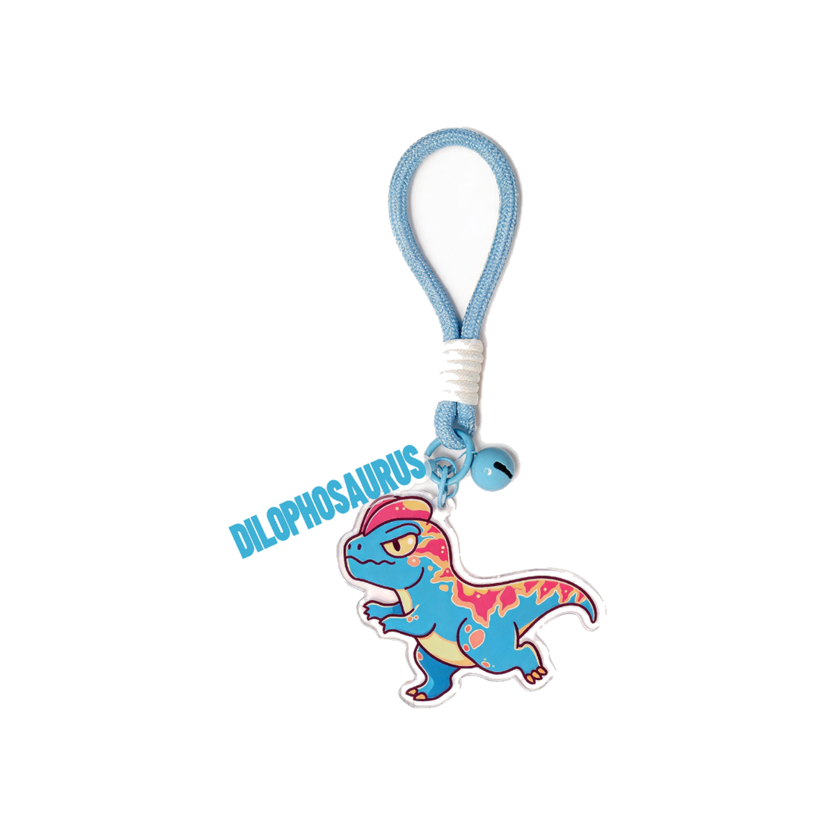 Dinosaur Acrylic Keychain — Dilophosaurus baseline image