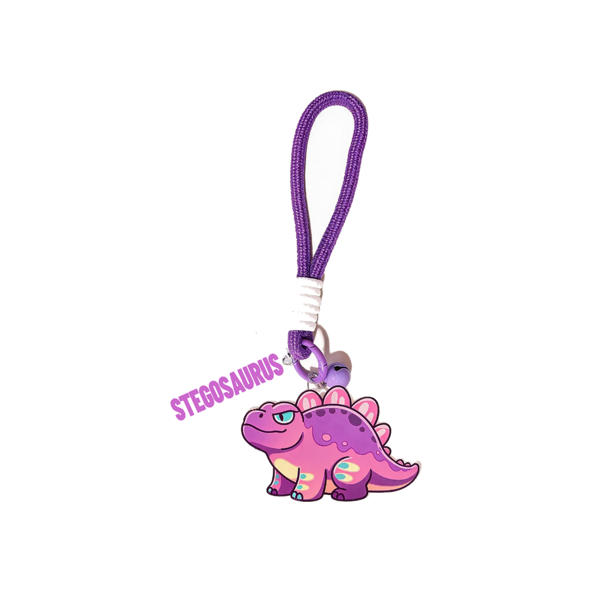 Dinosaur Acrylic Keychain — Stegosaurus baseline image
