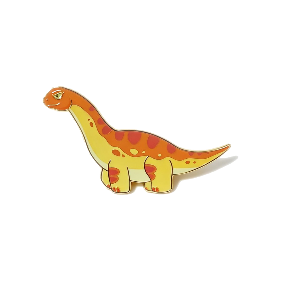 Metal Badge / Fridge Magnet — Brachiosaurus baseline image