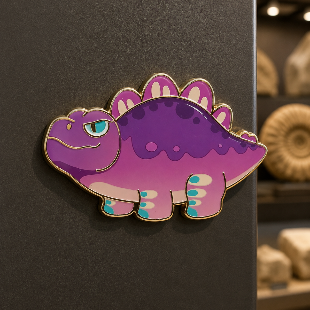 Deep Time Discoveries metal badge and fridge magnet — ste-lifestyle-03
