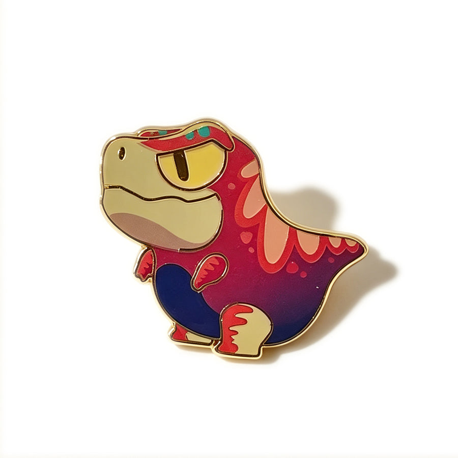 Metal Badge / Fridge Magnet — Tyrannosaurus rex baseline image