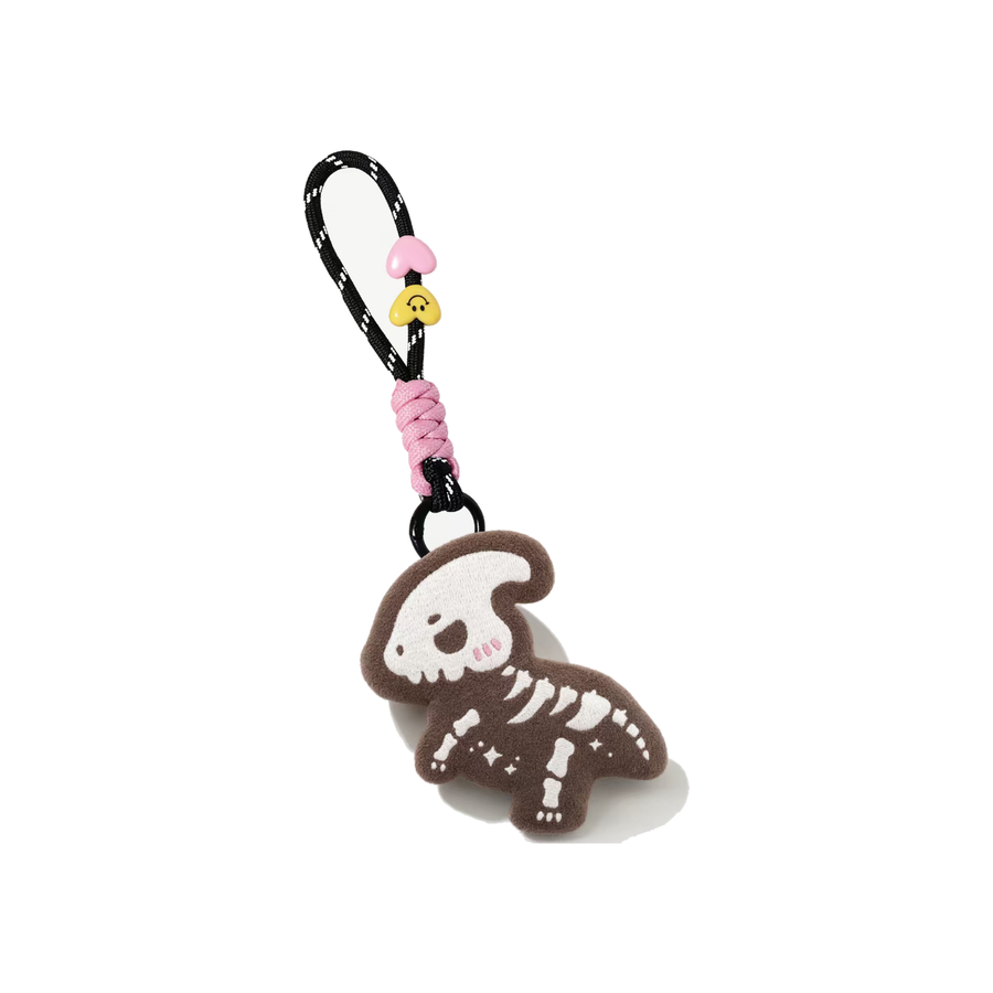 Dinosaur Plush Badge / Fridge Magnet — Saurolophus baseline image
