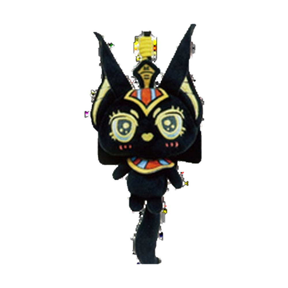 Anumeow Anubis-Inspired Cat Plush Charm on white background