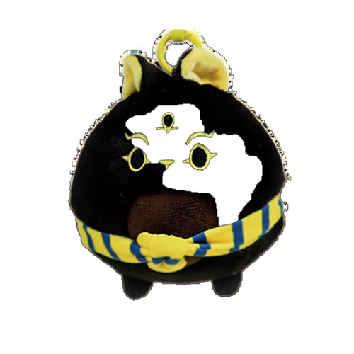 Anubis Squeeze Anubis-Inspired Squishy Plush Charm on white background