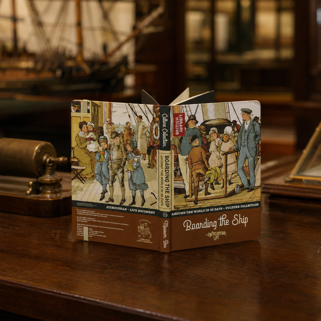 Boarding The Ship notebook lifestyle