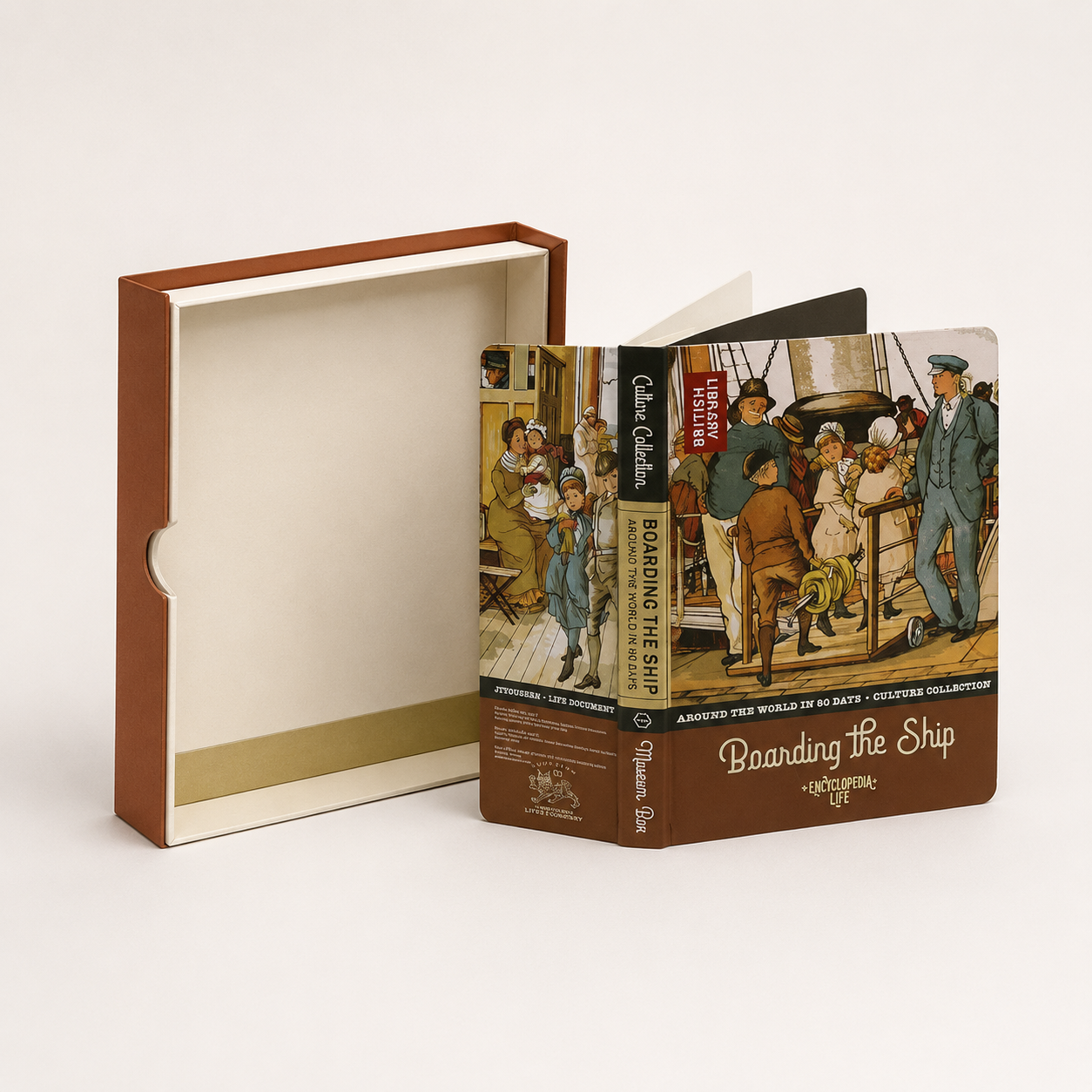 Boarding The Ship notebook packaging