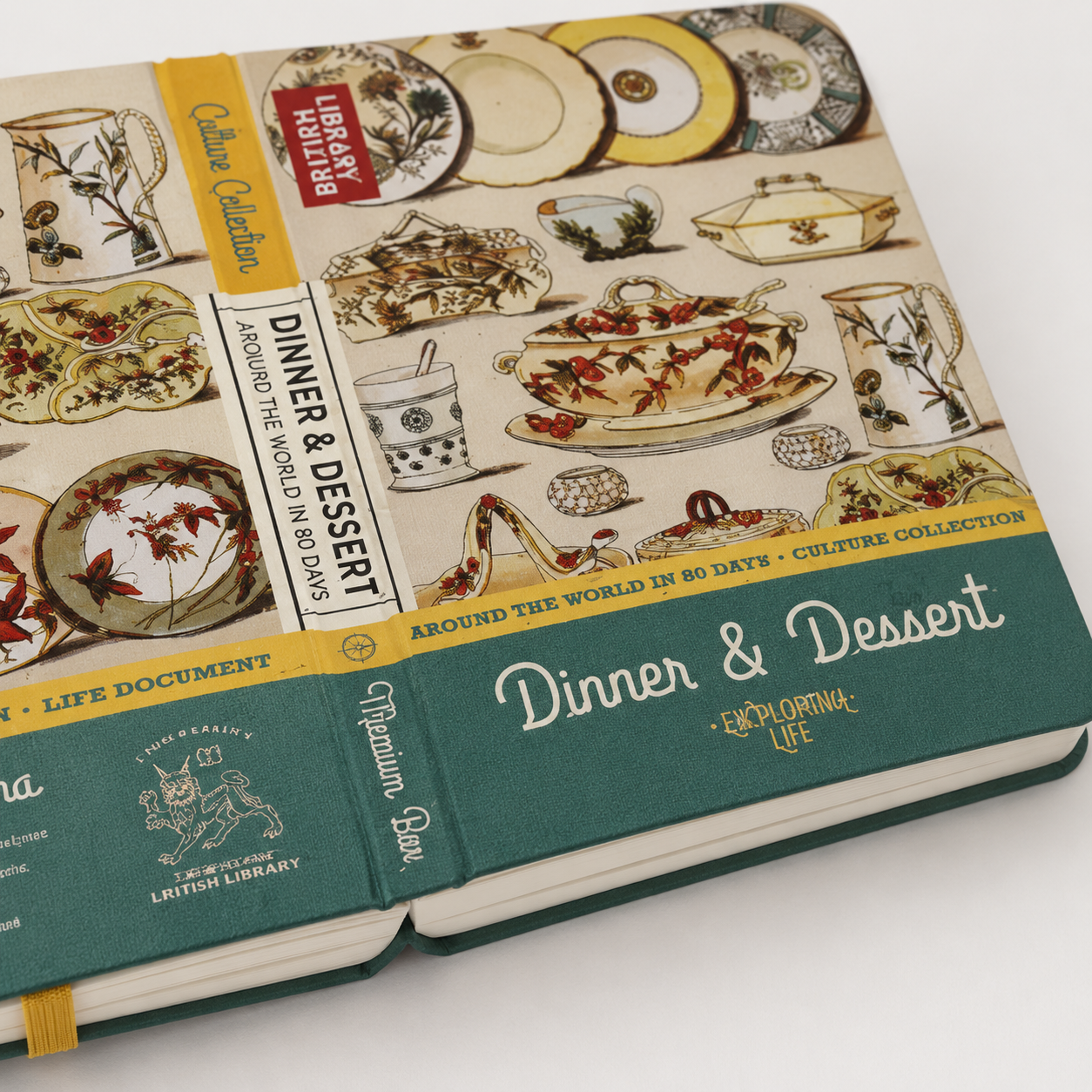 Dinner & Dessert notebook detail