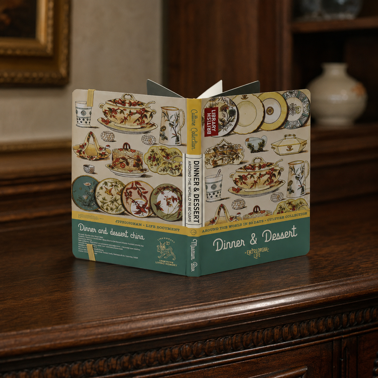 Dinner & Dessert notebook lifestyle