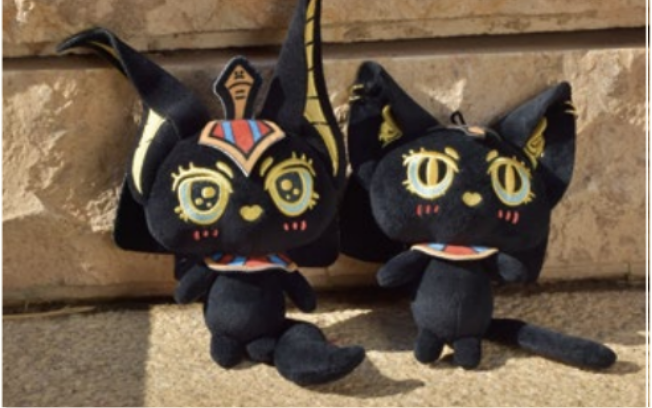 Bastet Meow-Egyptian Cat Plush Charm