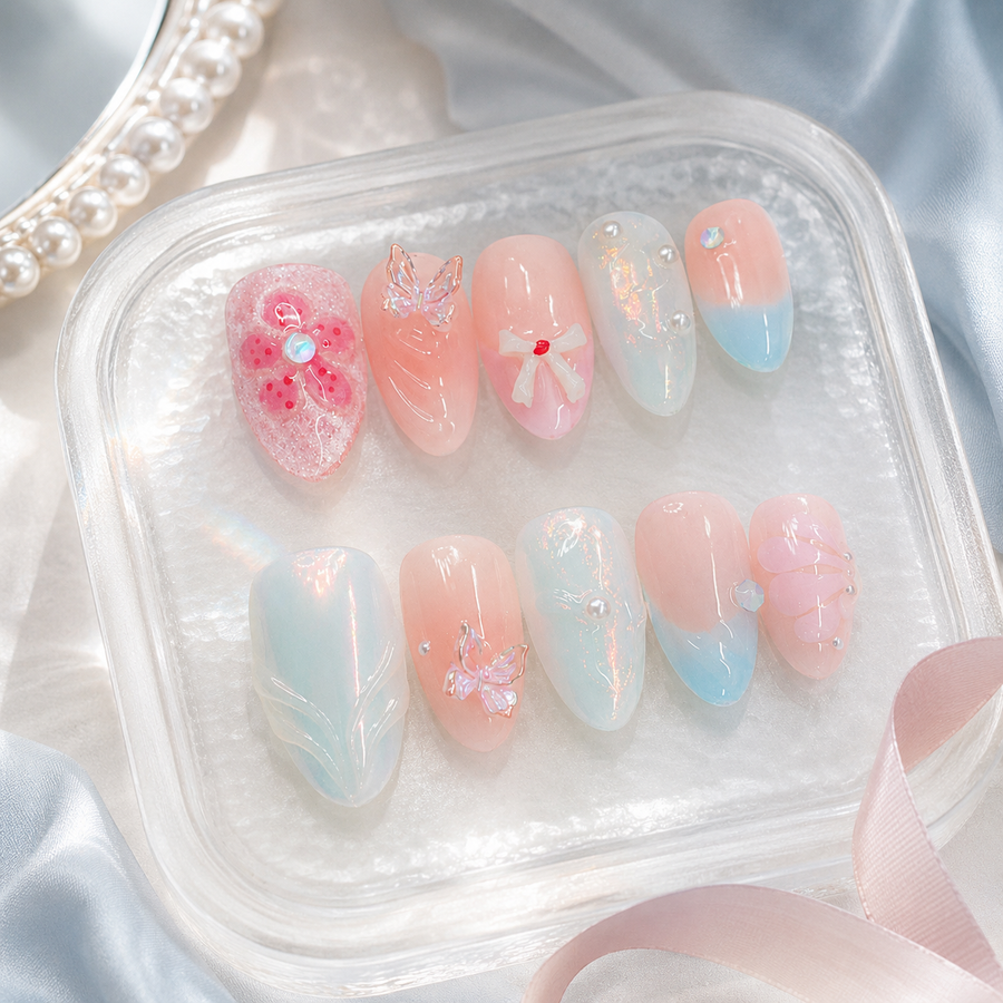 The Sweetest Jane Press-On Nails — Pride and Prejudice Collection