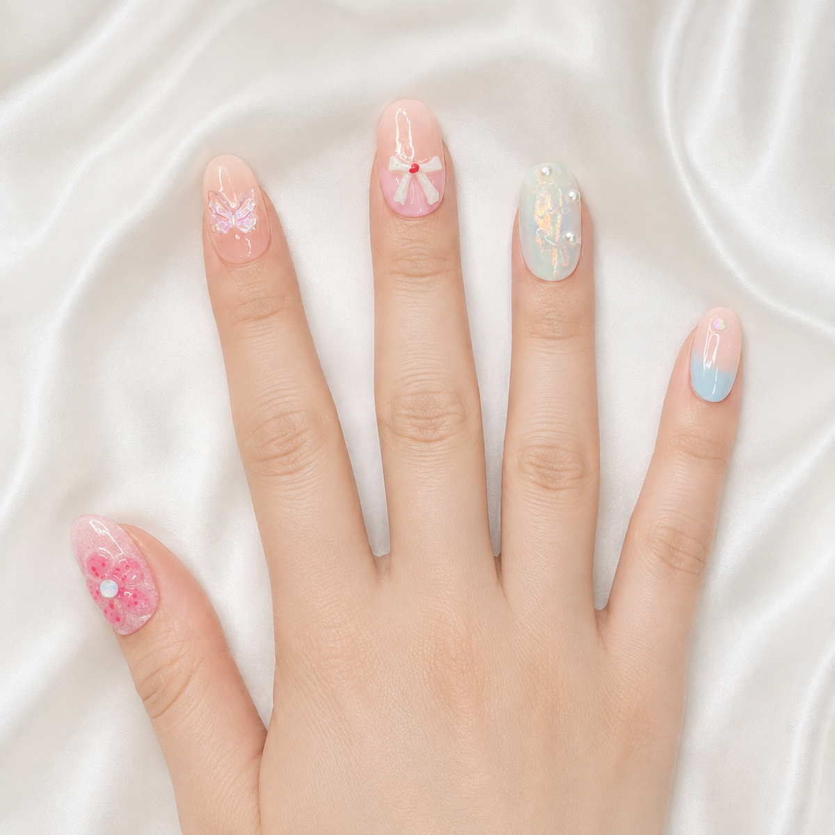 The Sweetest Jane Press-On Nails — Pride and Prejudice Collection