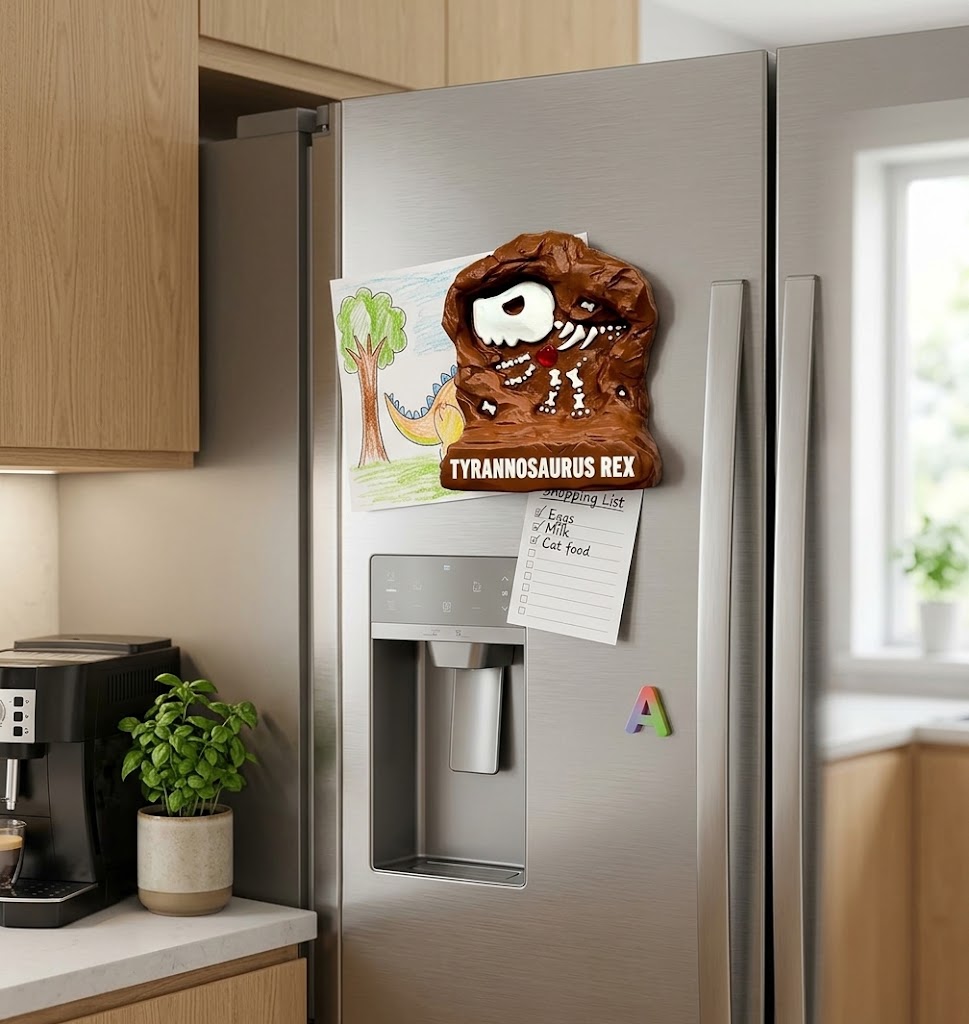 Resin Fridge Magnets - Tyrannosaurus rex