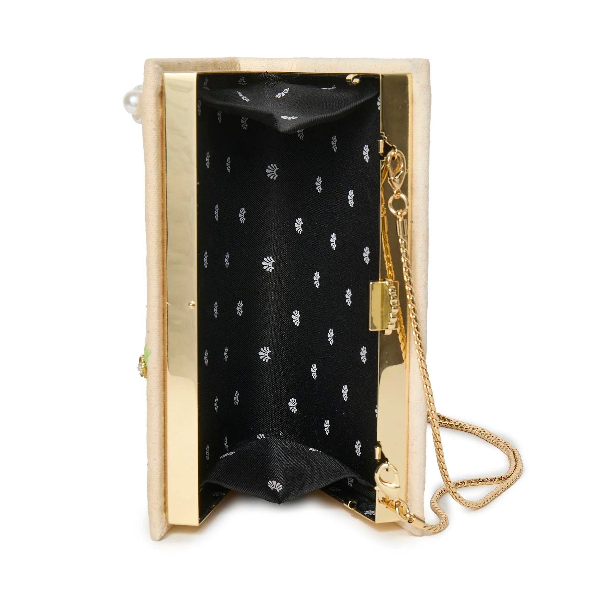 Ivory The Nursery Alice Book Clutch Lele Sadoughi