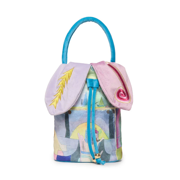 The MET X Lele Klee Black Columns Embroidered Bag