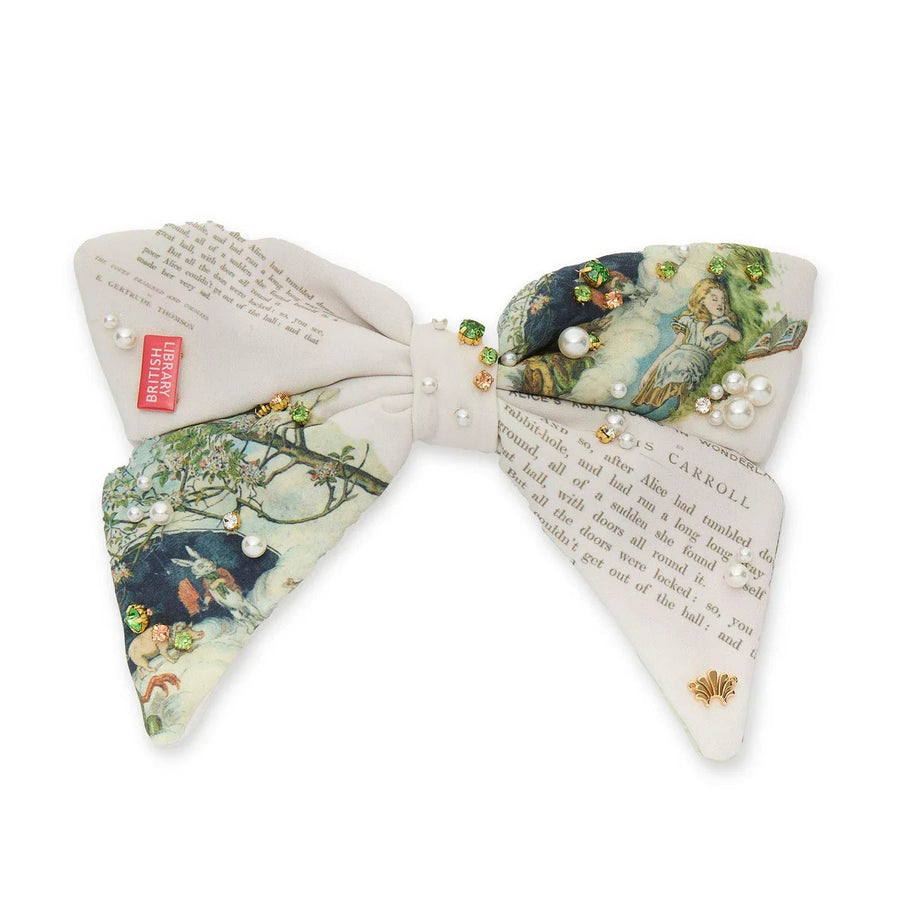 Ivory The Nursery Alice Libby Bow Barette Lele Sadoughi