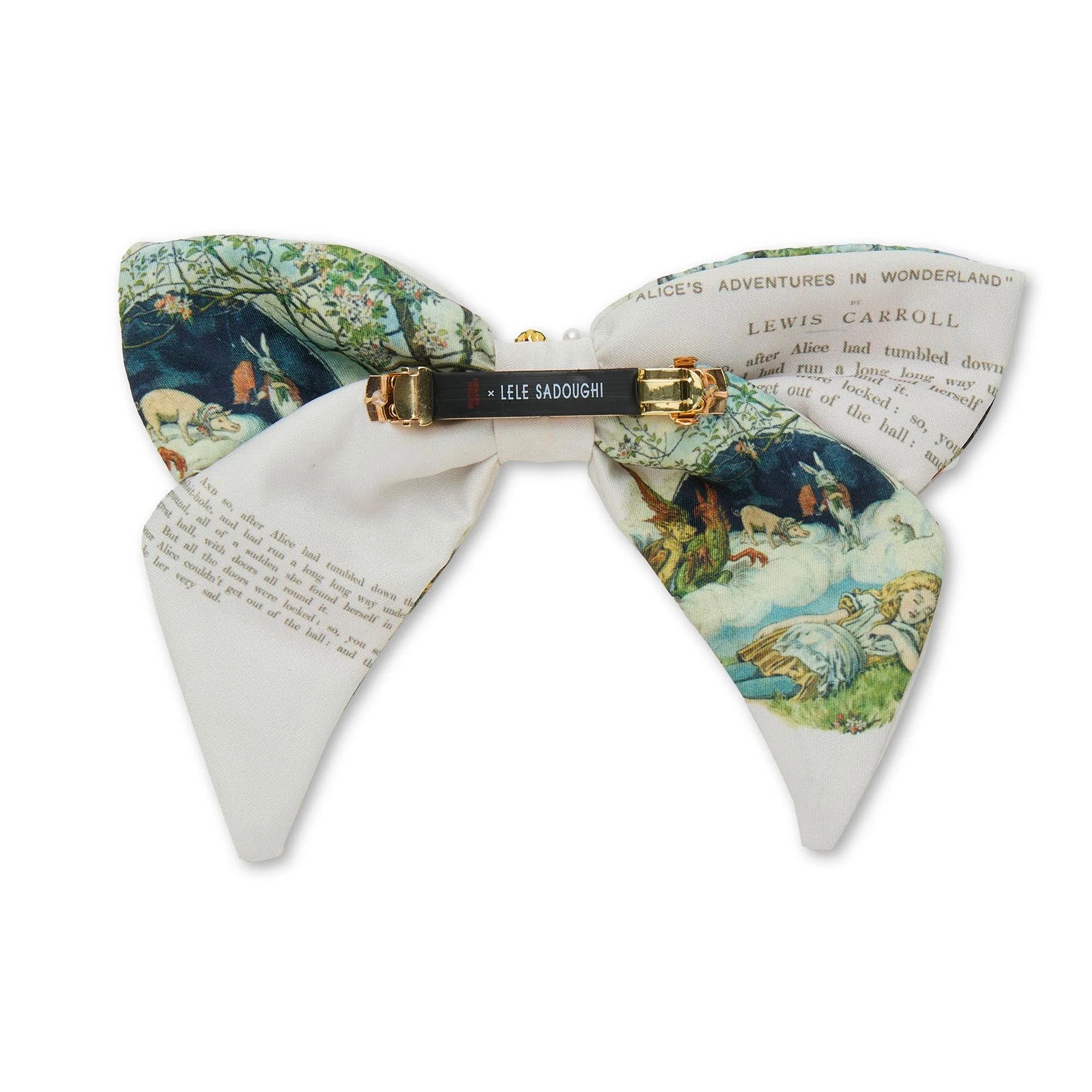 Ivory The Nursery Alice Libby Bow Barette Lele Sadoughi