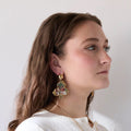 Gold The Nursery Alice Statement Earrings Lele Sadoughi